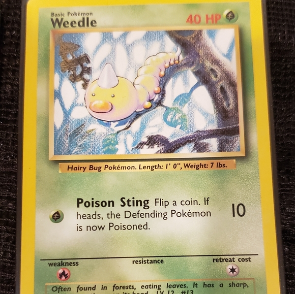 1995 weedle pokemon card value Amazon.com: Pokemon - Weedle (5/108) - XY Evolutions main image 1